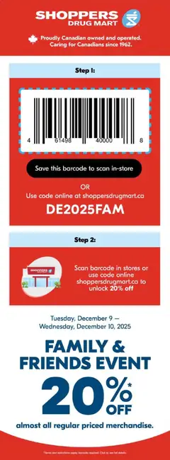 Preview Shoppers - Event valid from Dec 4, 2025