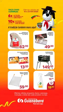 Pré-visualização Supermercado Guanabara - Ofertas Semanal válida a partir de 15/09/2025