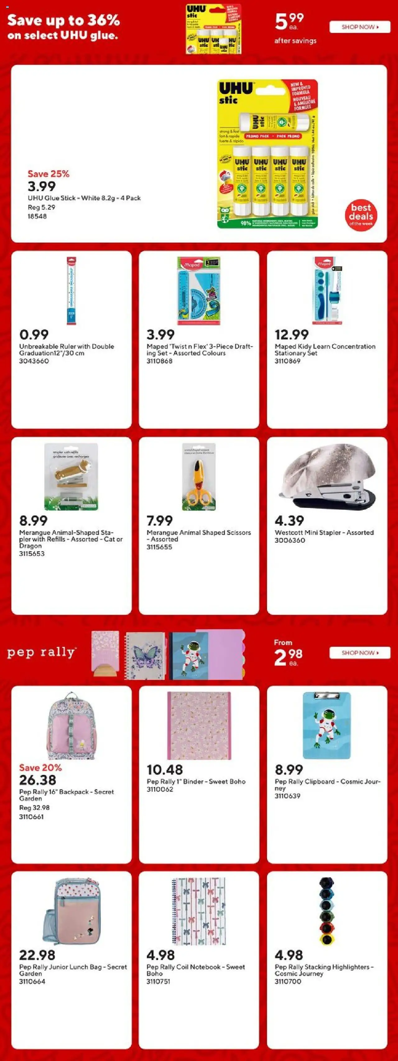 Staples weekly flyer / circulaire - page 14- valid from Jul 18, 2025