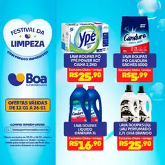 Pré-visualização Boa Supermercados - Ofertas Festival da Limpeza válida a partir de 12/01/2026