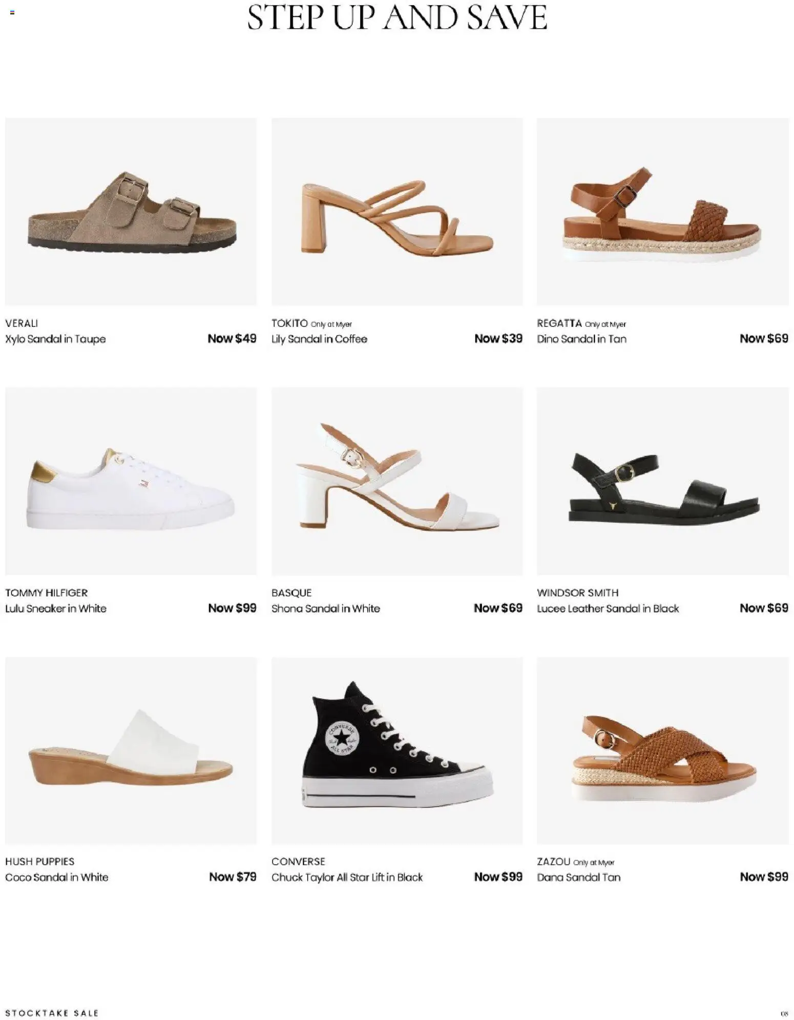 Myer - Stocktake Sale - page 8- valid from 05/01/2026