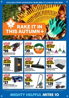 Mitre 10 catalogue preview - valid from 25/02/2026