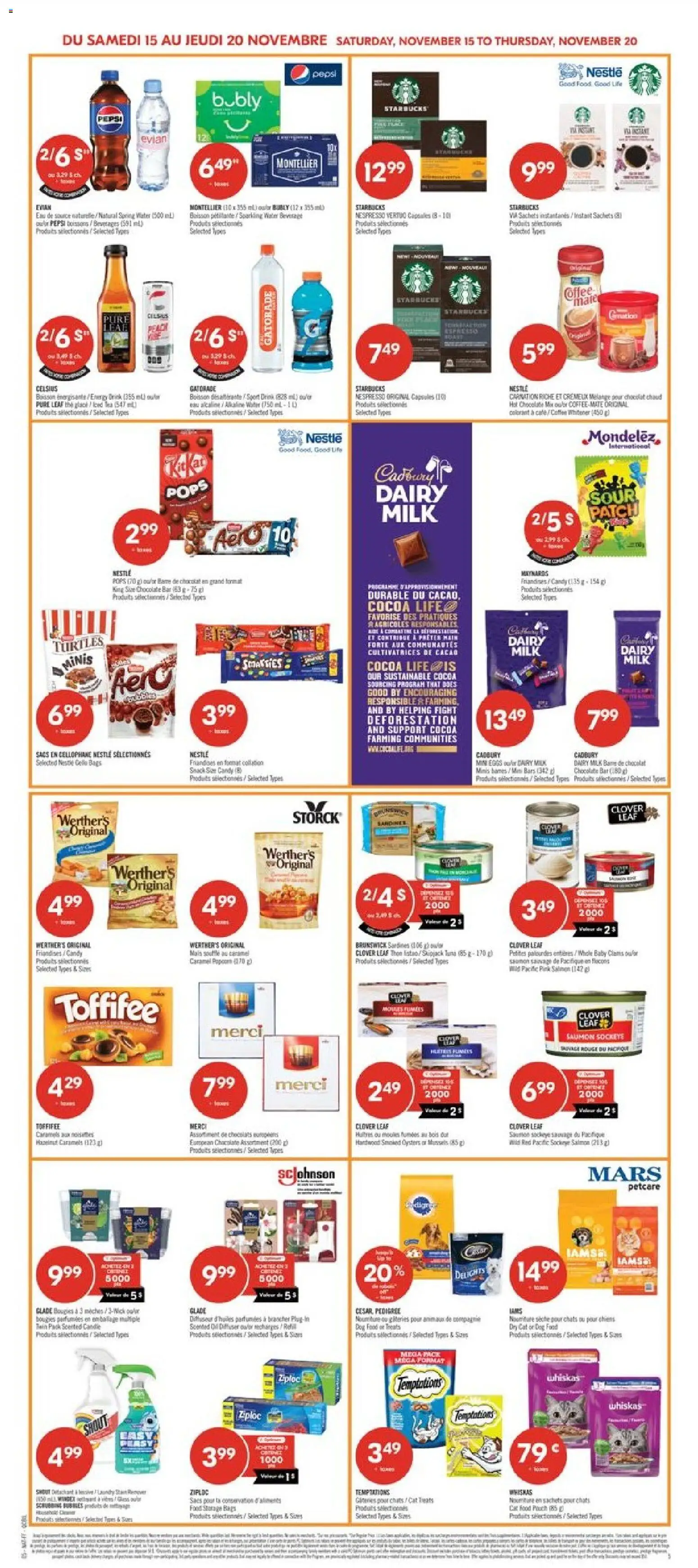 Pharmaprix weekly flyer / circulaire - page 8- valid from Nov 15, 2025