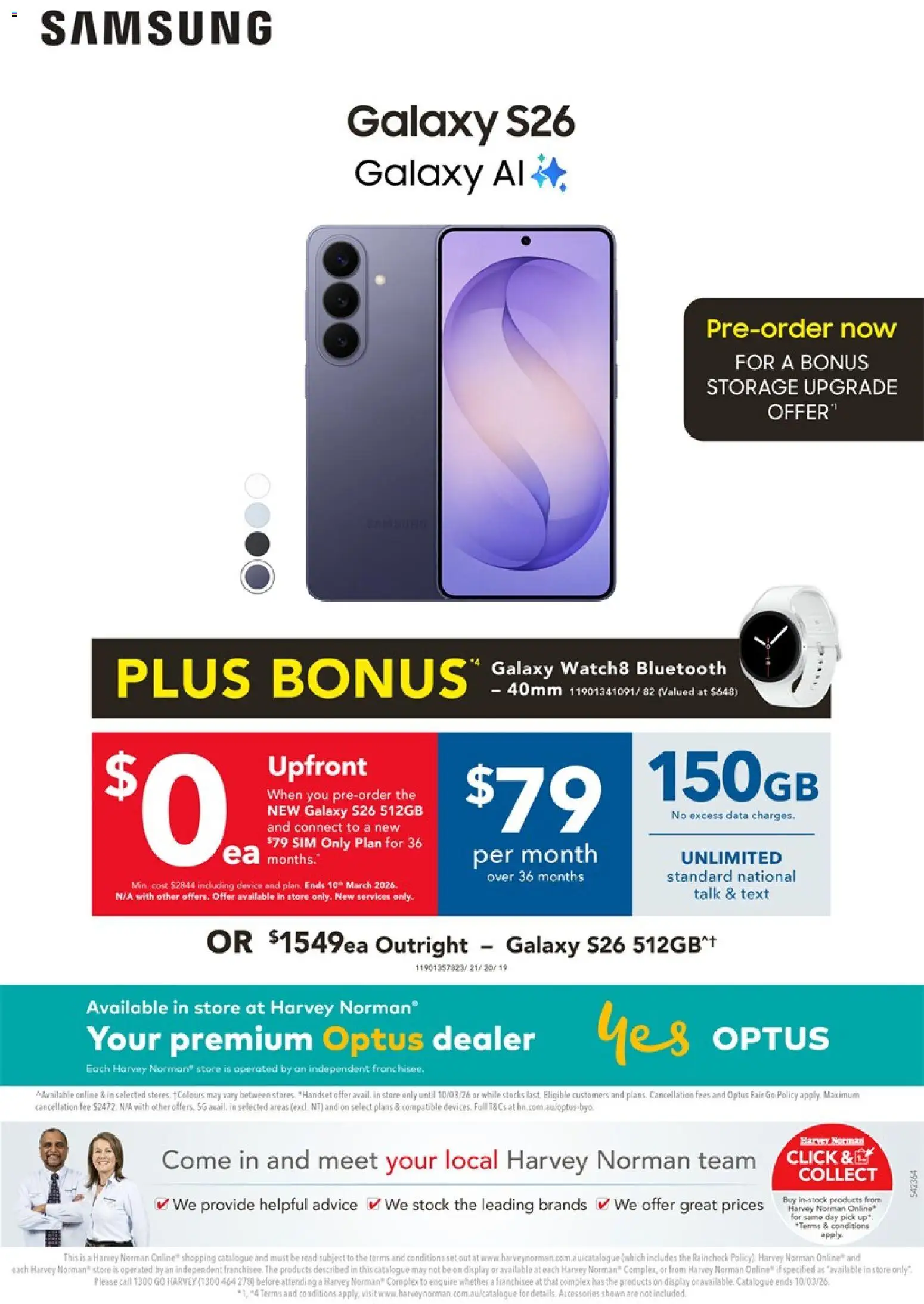 Harvey Norman Samsung Pre-Order - page 10- valid from 26/02/2026