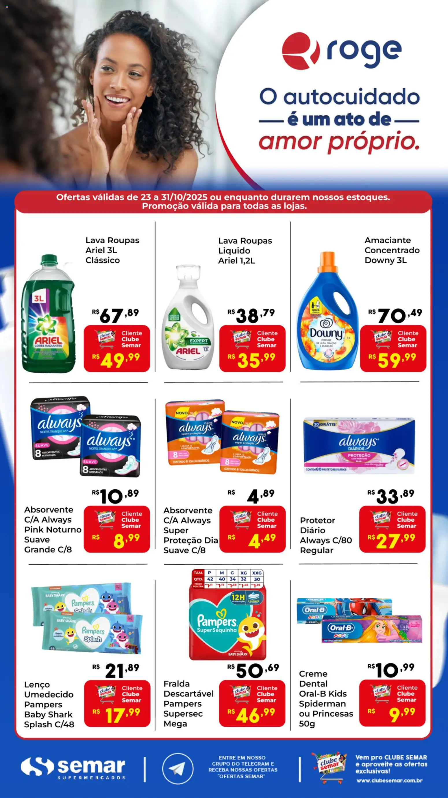 Semar Supermercado - Ofertas Roge - página 1- válido a partir de 23/10/2025
