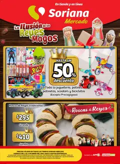 Soriana - La ilusión de los Reyes Magos Mercado Nacional válido desde 02/01/2026