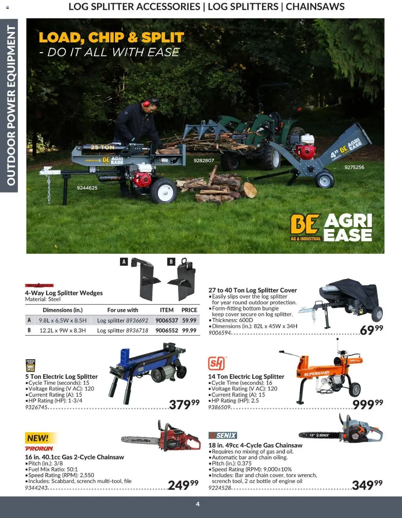 Princess Auto - Catalogue - Outdoor power equipment - page 6- valid from Apr 16, 2025