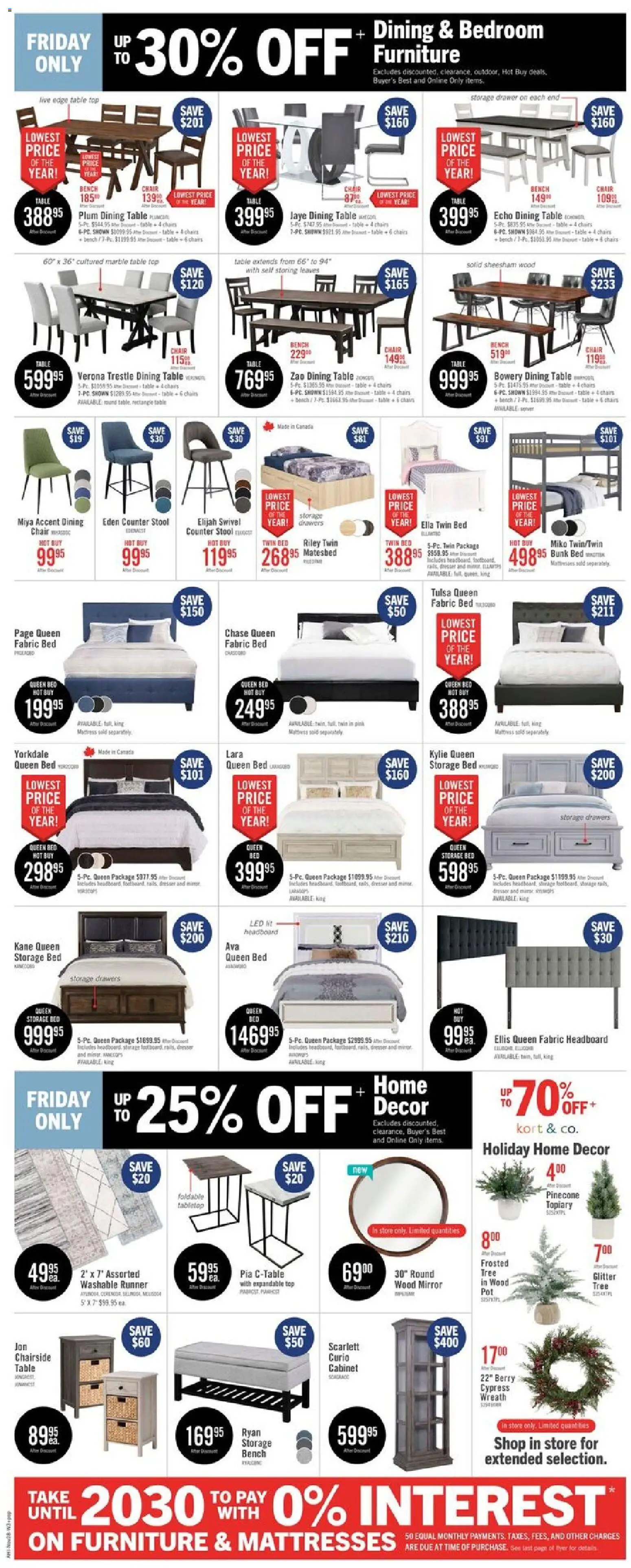 The Brick - Black Friday  - page 3- valid from Nov 28, 2025