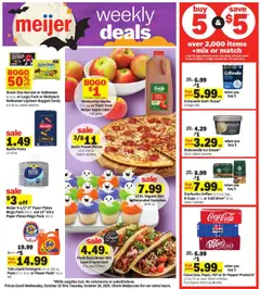 Preview Meijer Weekly Ad valid from 10/22/2025