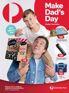 Australia Post catalogue preview - valid from 30/07/2025