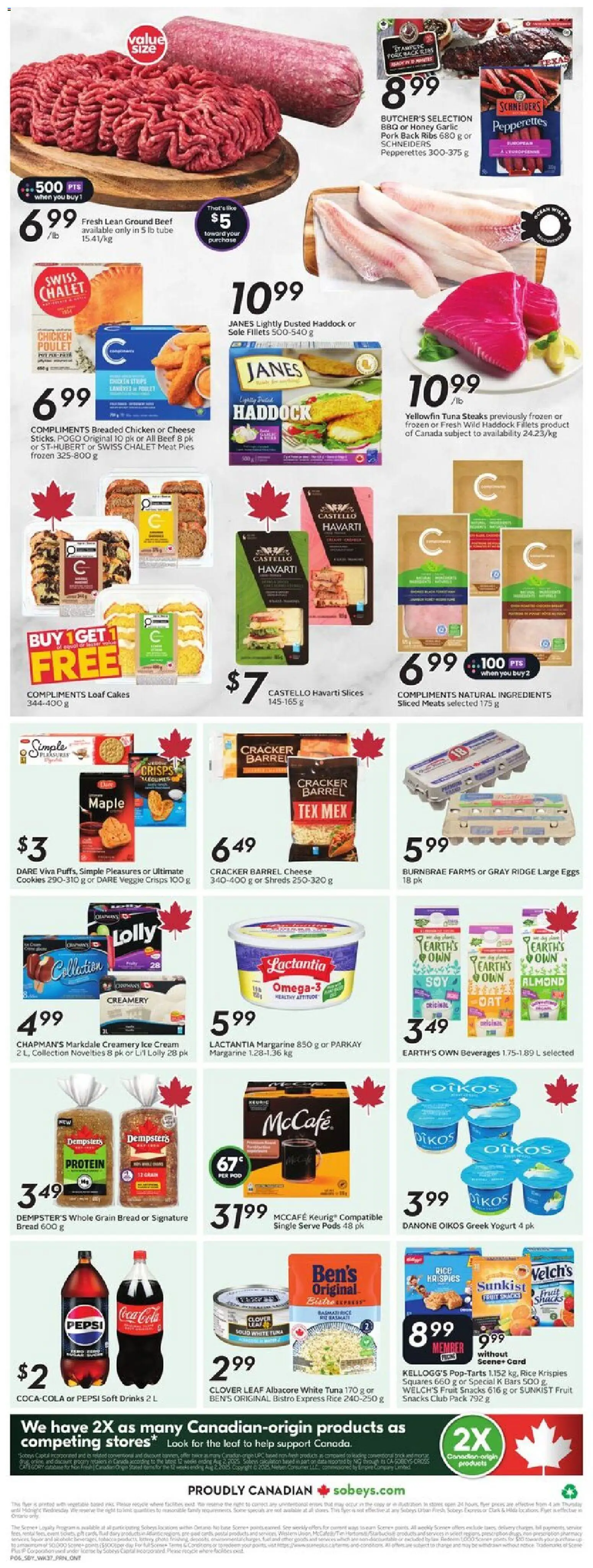 Sobeys weekly flyer / circulaire - page 4- valid from Jan 8, 2026