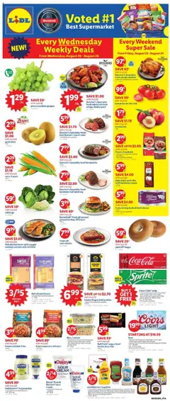 Preview Lidl Weekly Ad - NY valid from 08/20/2025