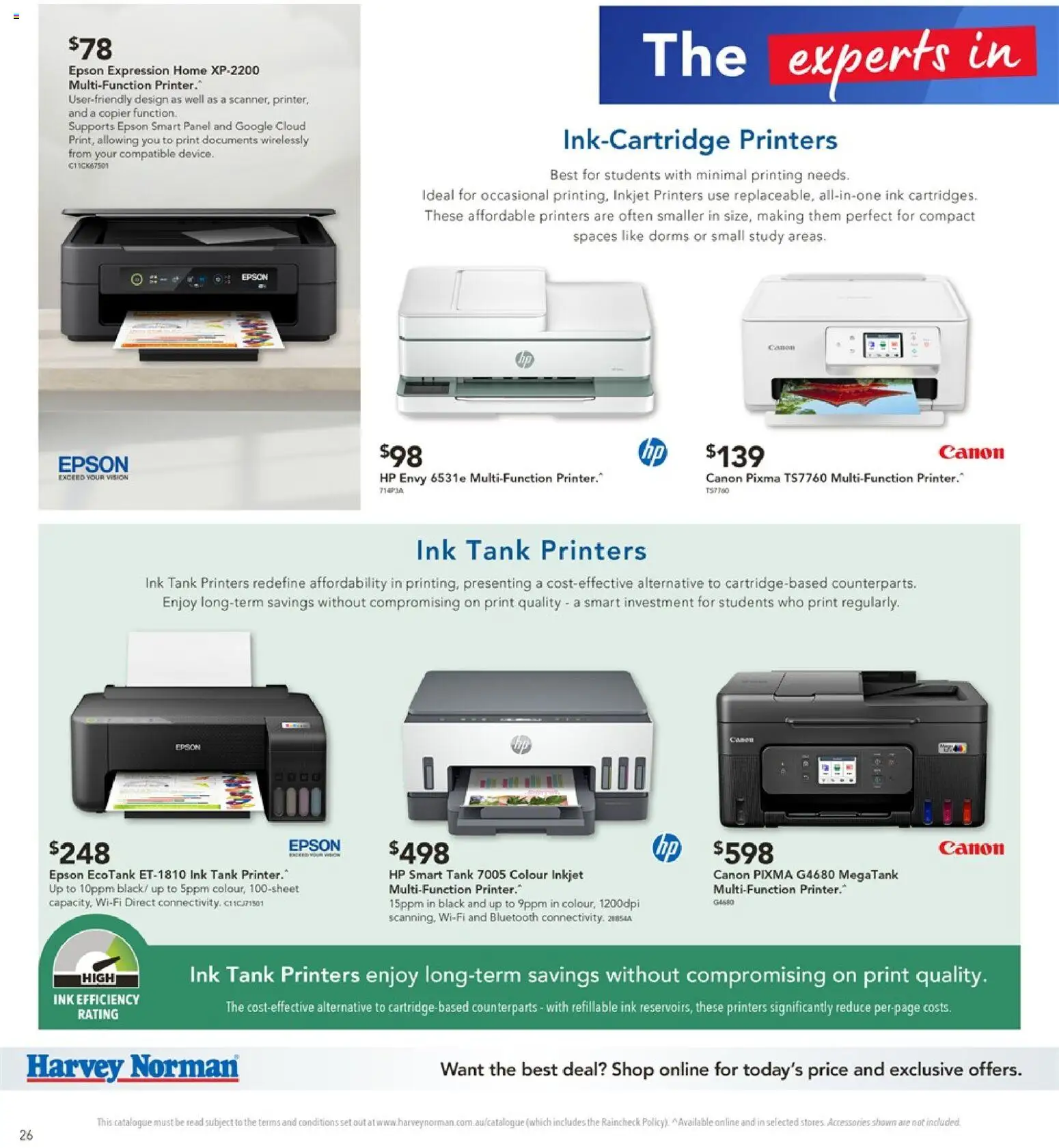 Harvey Norman  Catalogue  - page 26- valid from 14/01/2026
