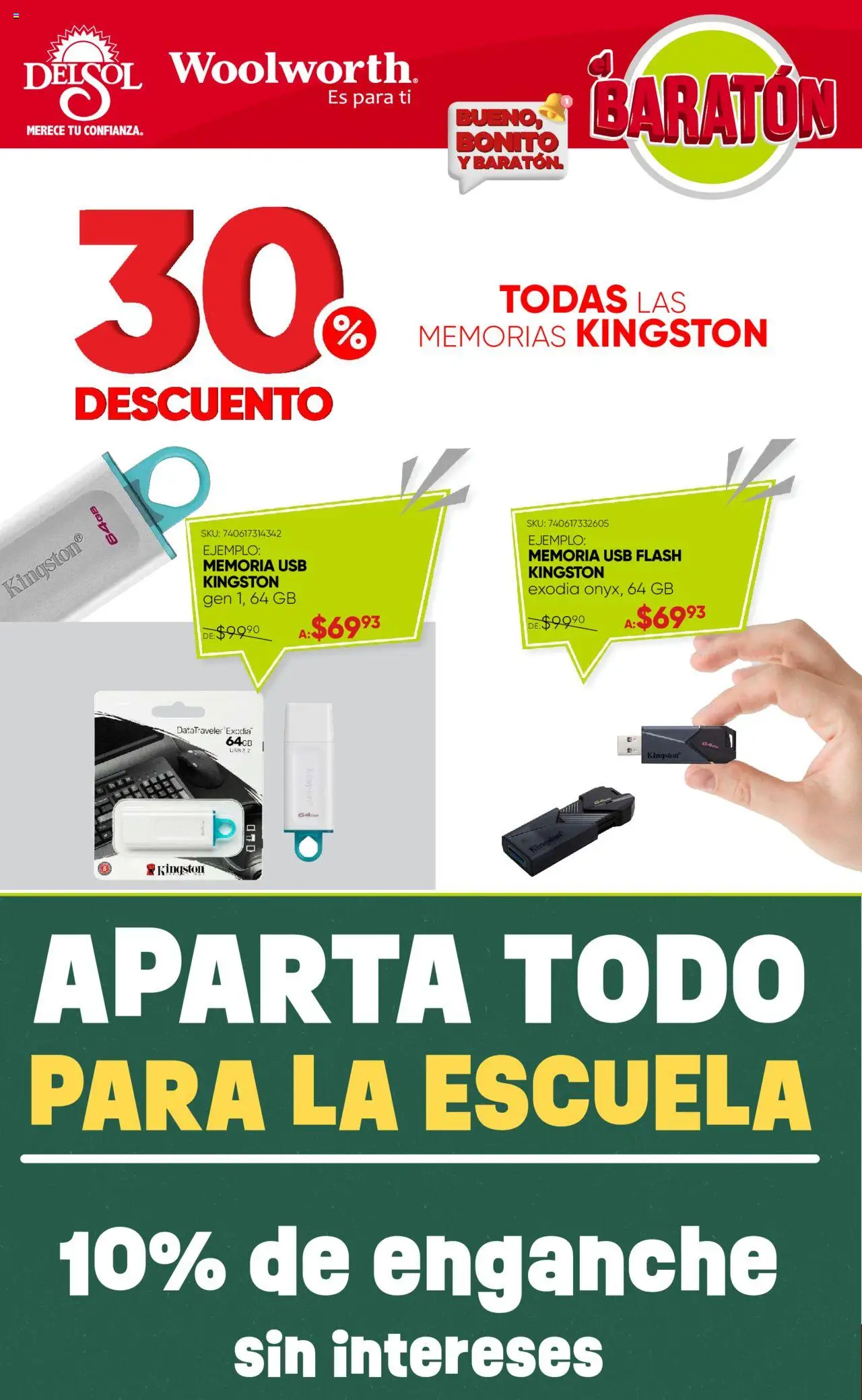 Del Sol y Woolworth - Catálogo Llegó el Baratón - página 8- válido desde 17/07/2025