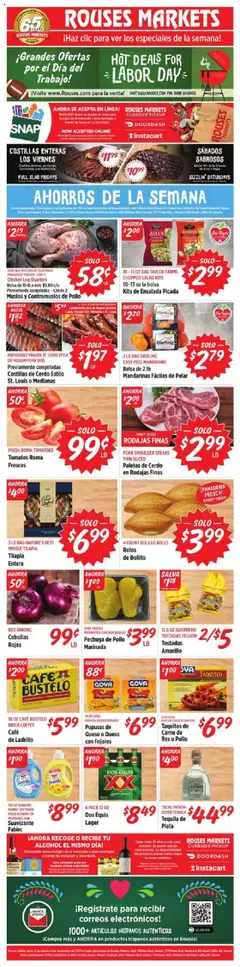 Preview Rouses Ad valid from 08/27/2025