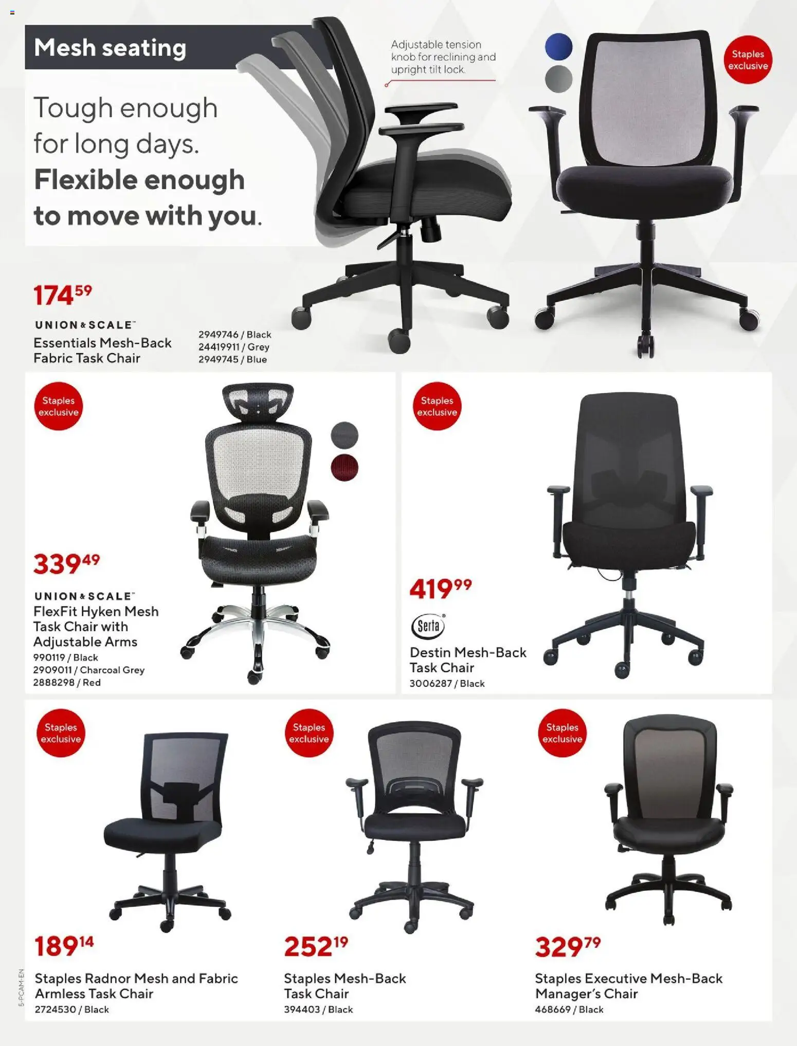 Staples - Furniture guide - page 5- valid from Oct 28, 2025