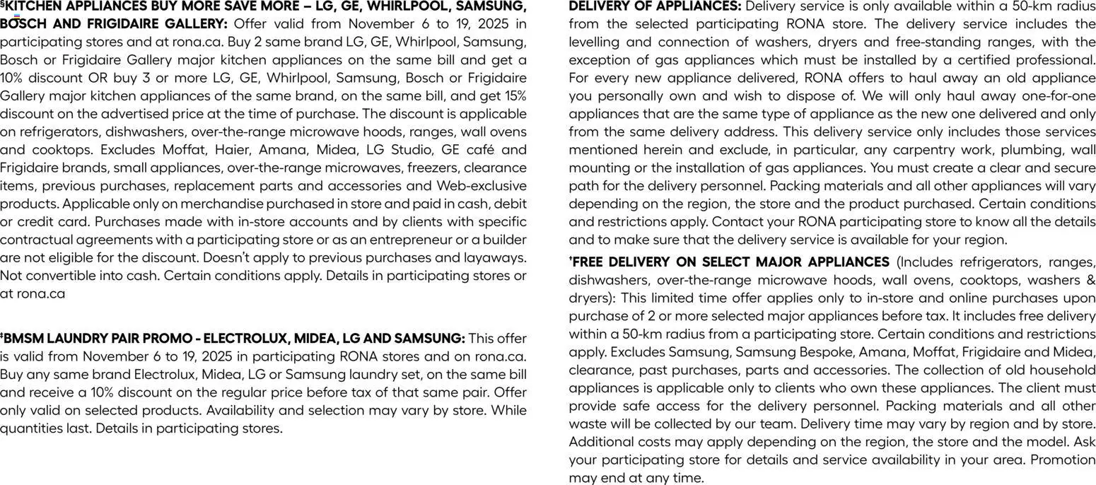 Rona - Black Friday  - page 23- valid from Nov 6, 2025