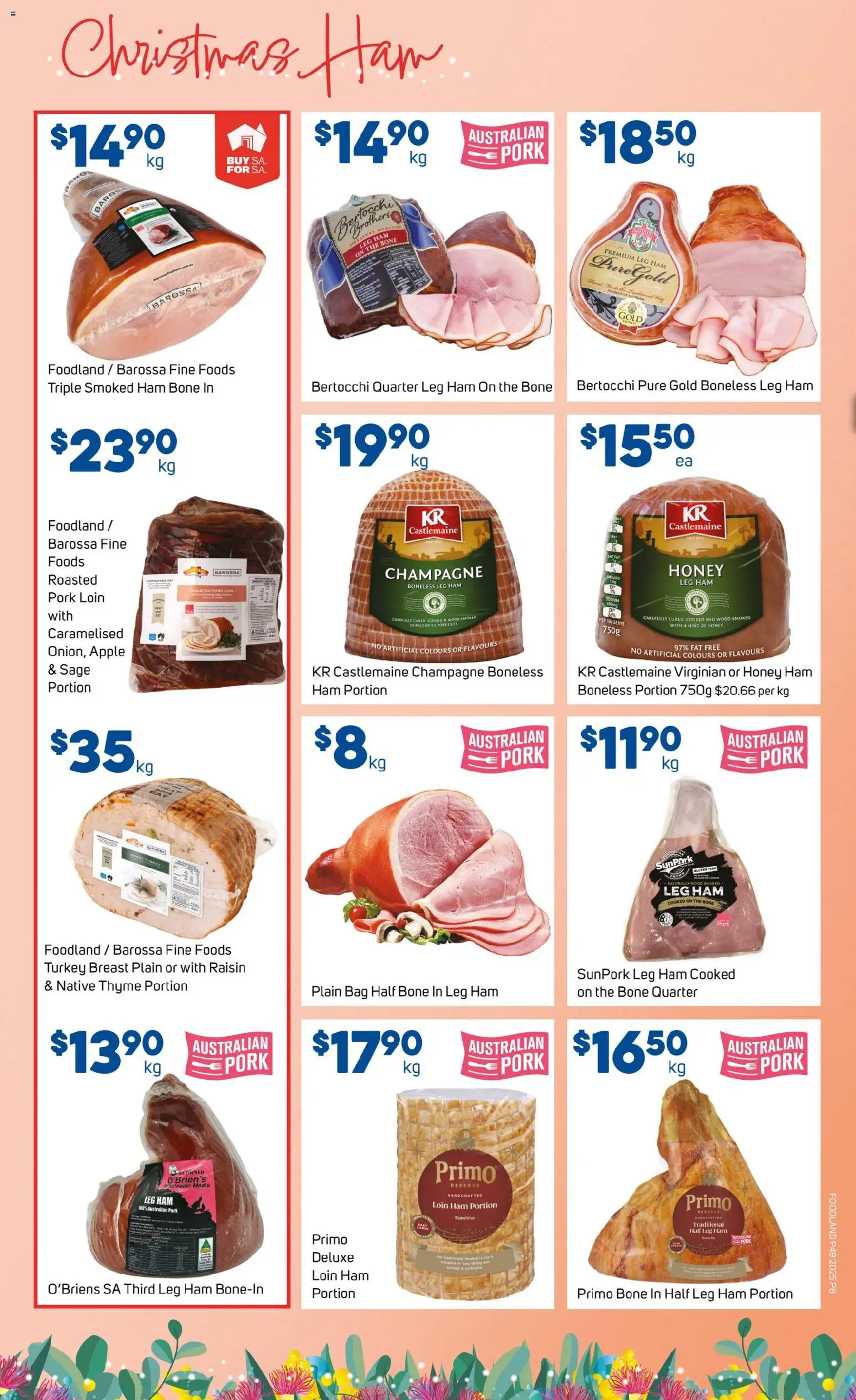 Foodland  Catalogue  - page 8- valid from 03/12/2025