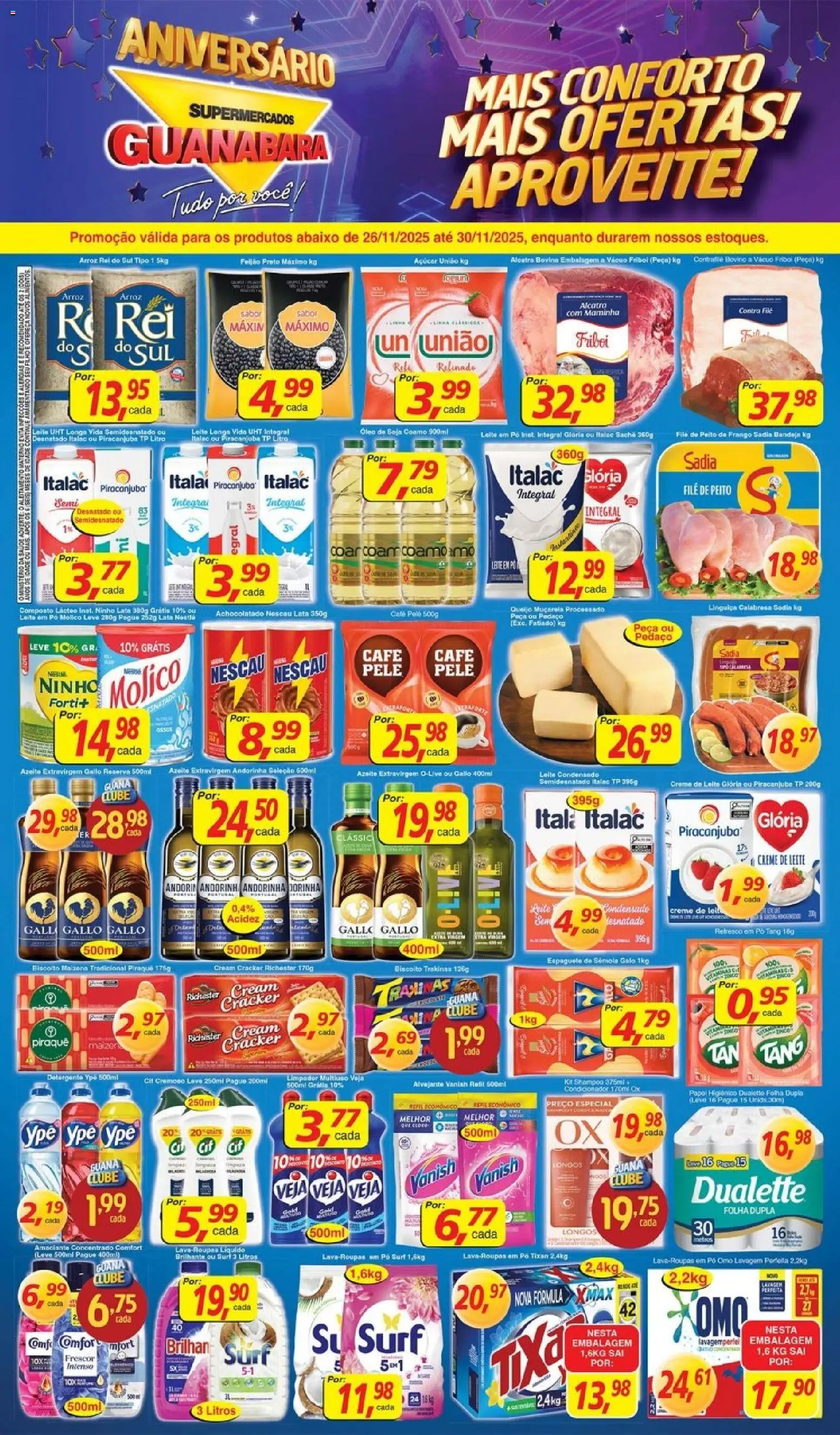 Supermercados Guanabara Black Friday - página 1- válido a partir de 26/11/2025
