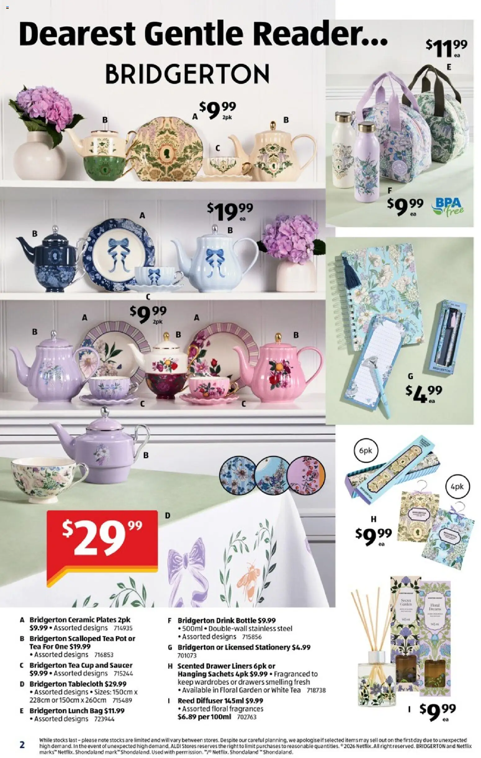 Aldi catalogue  - page 2- valid from 29/04/2026