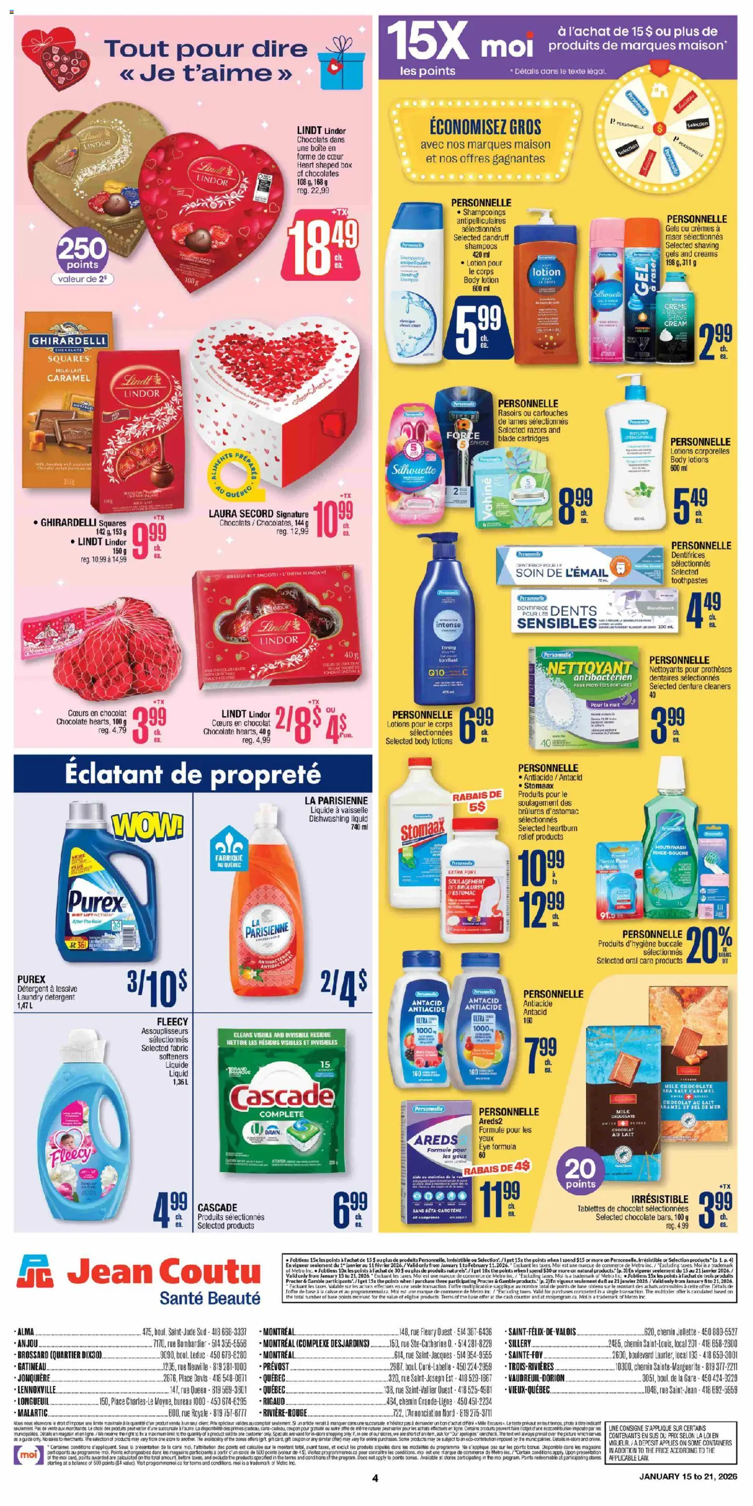 Jean Coutu - Health and Beauty - page 4- valid from Jan 15, 2026