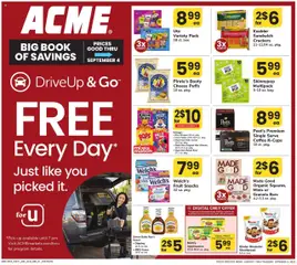 Preview Acme Big Book of Savings valid from 08/01/2025