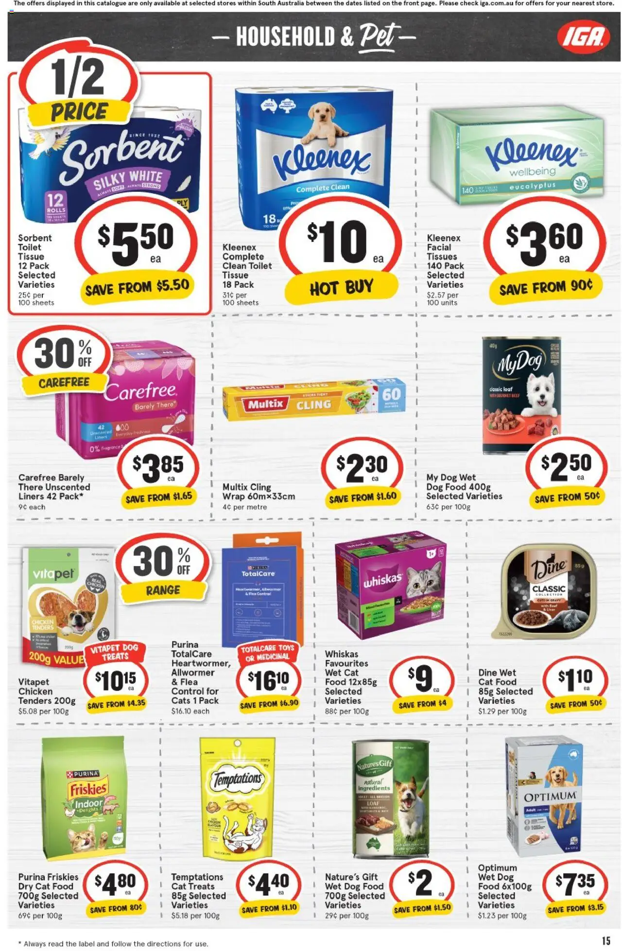 IGA Catalogue SA - page 19- valid from 16/07/2025