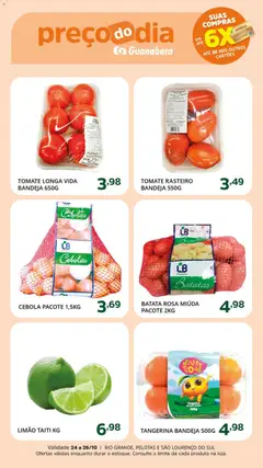 Pré-visualização Supermercado Guanabara - Ofertas da semana válida a partir de 24/10/2025