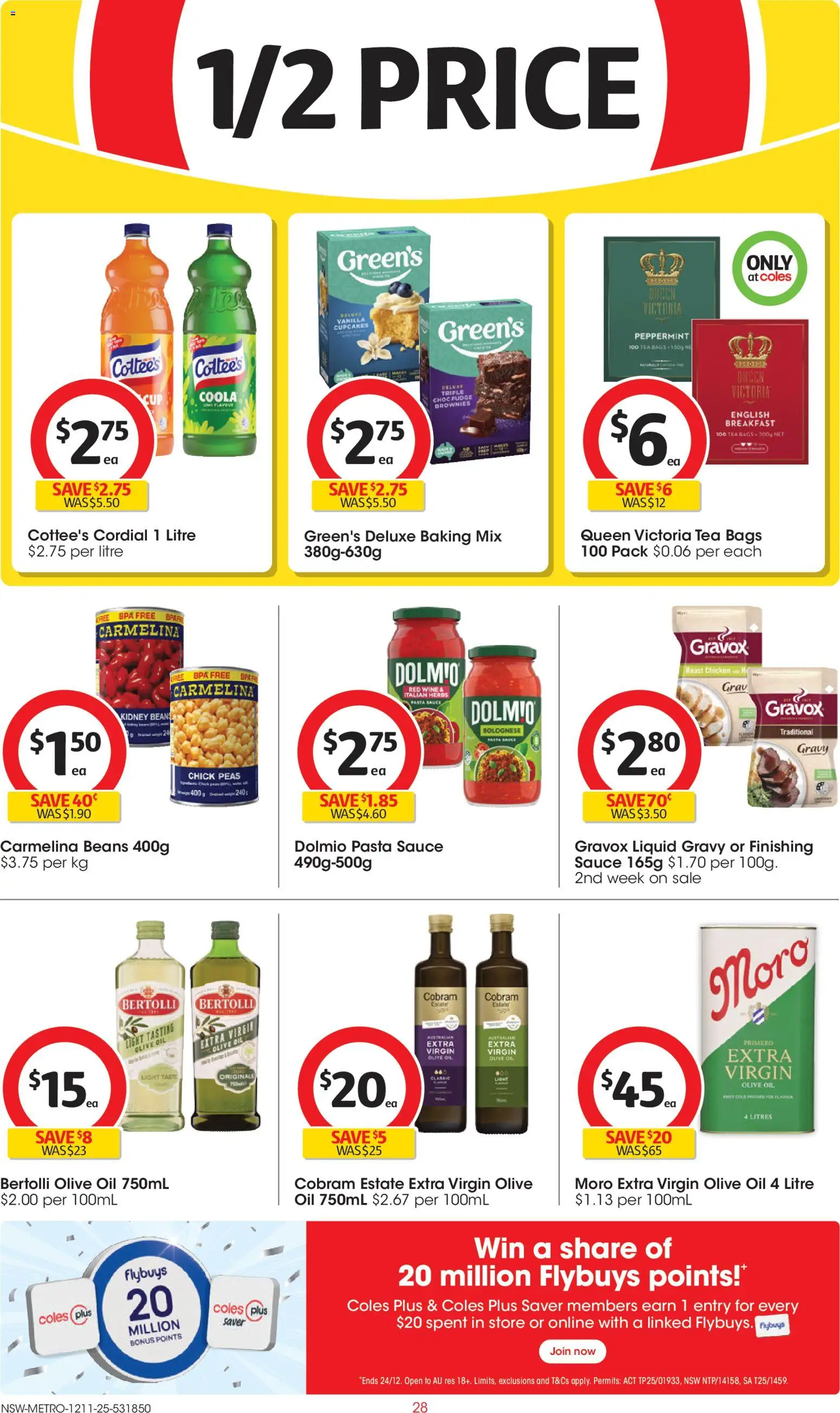 Coles Catalogue  - page 28- valid from 12/11/2025