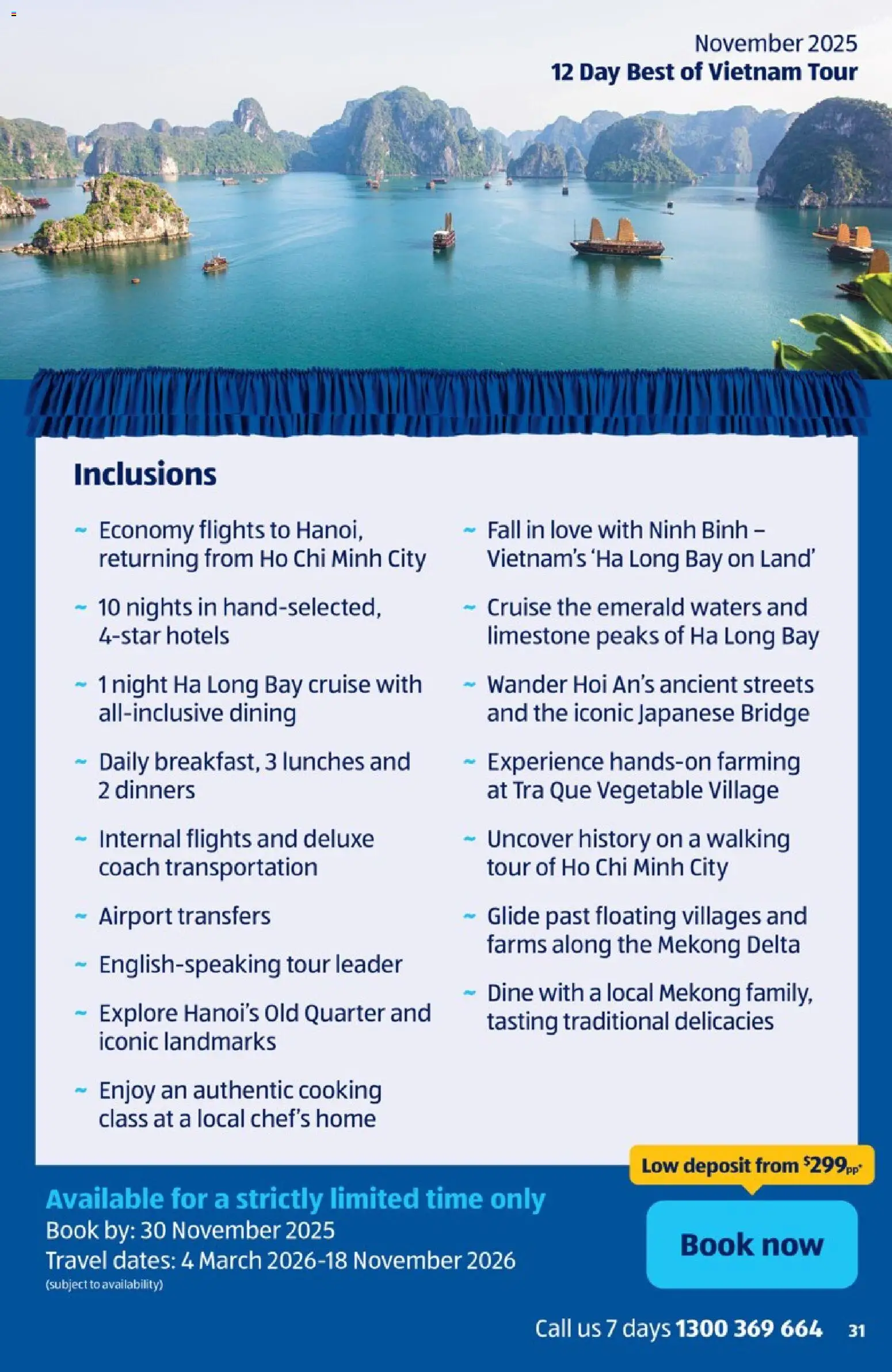 Aldi - NEW Holidays - page 31- valid from 01/11/2025