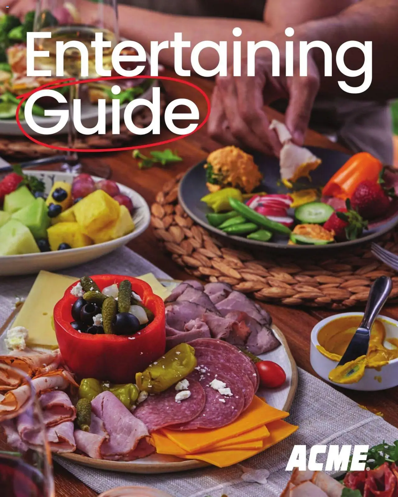 Acme Entertaining Guide - page 1- valid from 01/01/2025