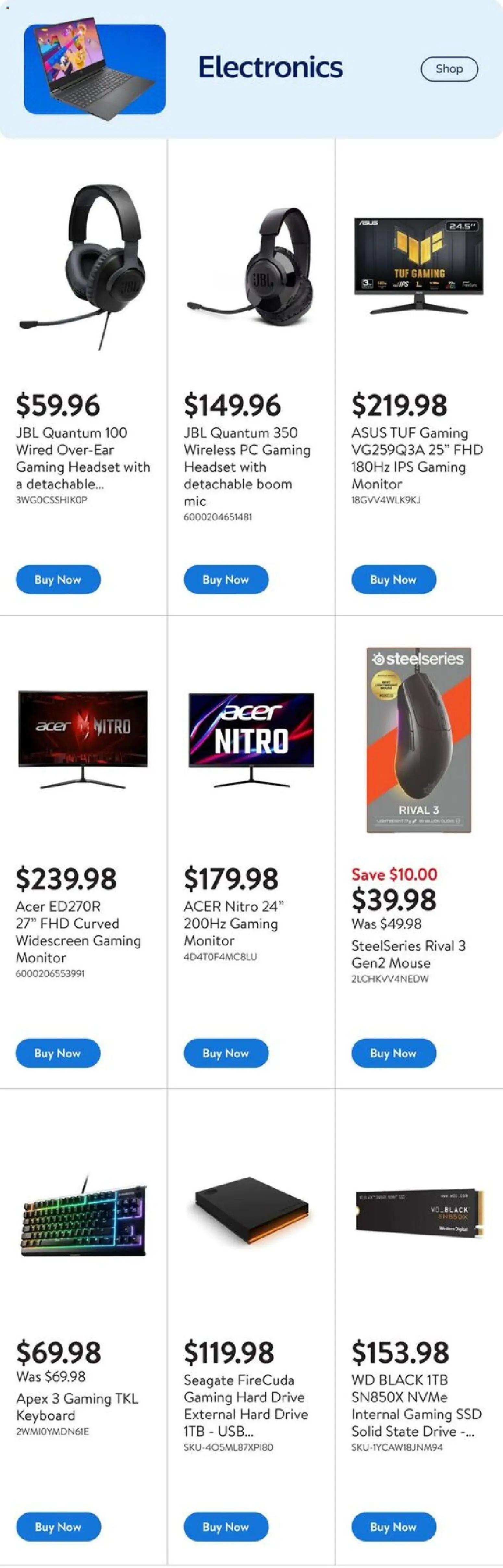 Walmart - Extended Aisle - page 5- valid from Nov 6, 2025