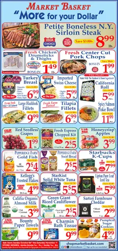 Preview Market Basket Ad valid from 10/26/2025