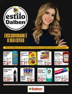 Pré-visualização Supermercado Dalben - Ofertas Janeiro válida a partir de 14/01/2026