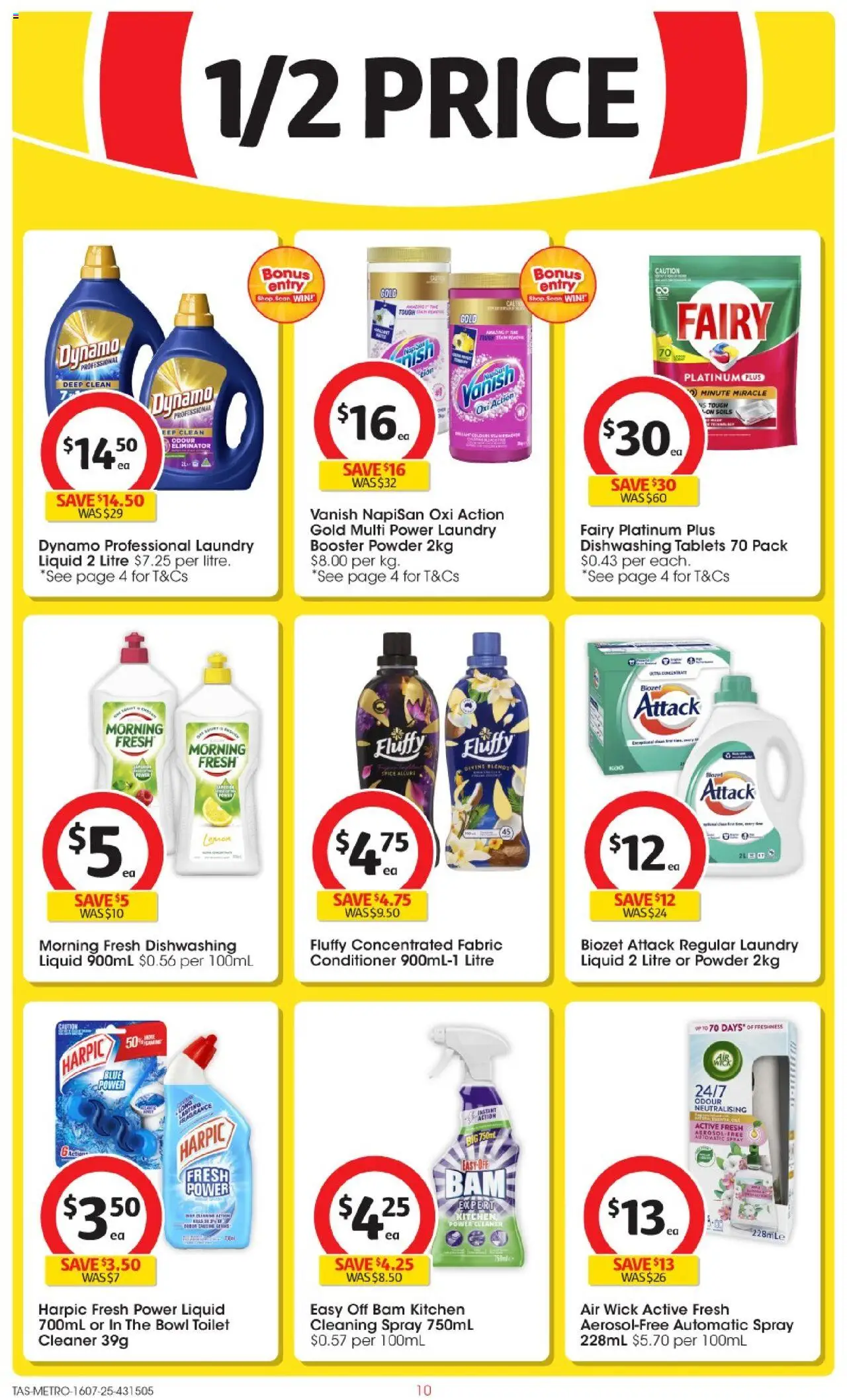 Coles Catalogue TAS - page 10- valid from 16/07/2025