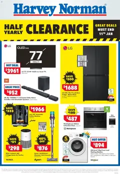 Harvey Norman catalogue preview - valid from 01/01/2026