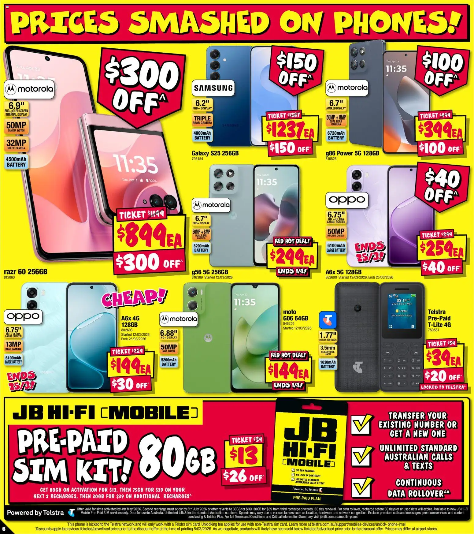 JB Hi-Fi catalogue  - page 6- valid from 19/03/2026