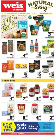 Preview Weis Ad valid from 10/23/2025