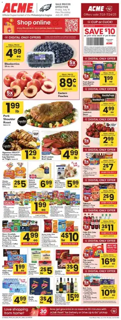 Preview Acme Weekly Ad valid from 07/18/2025