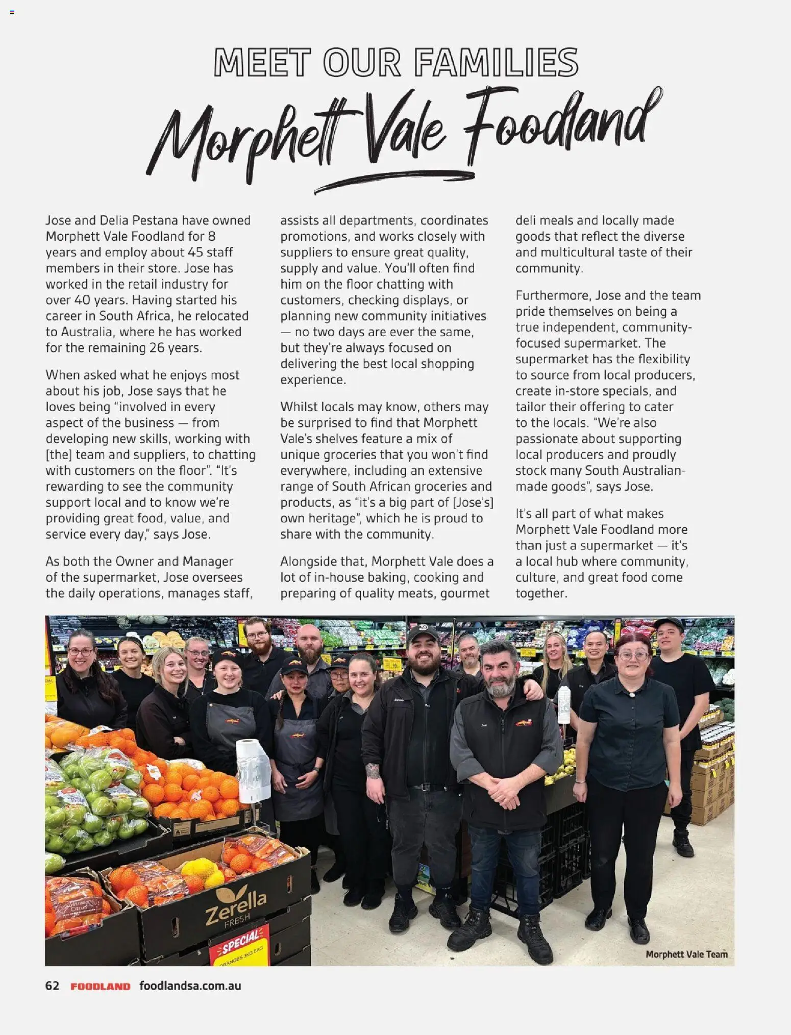 Foodland Mighty Magazine - Summer 2025/26 - page 62- valid from 01/12/2025