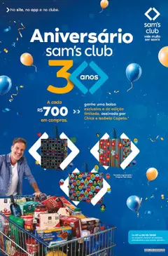 Pré-visualização Sam's Club - Ofertas Aniversário válida a partir de 07/10/2025