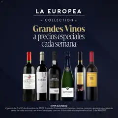 La Europea catálogo Grandes Vinos válido desde 15/12/2025
