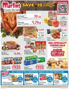 Preview Martin’s Weekly Ad valid from 11/16/2025