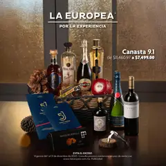 La Europea catálogo Canasta 9.1 válido desde 01/12/2025