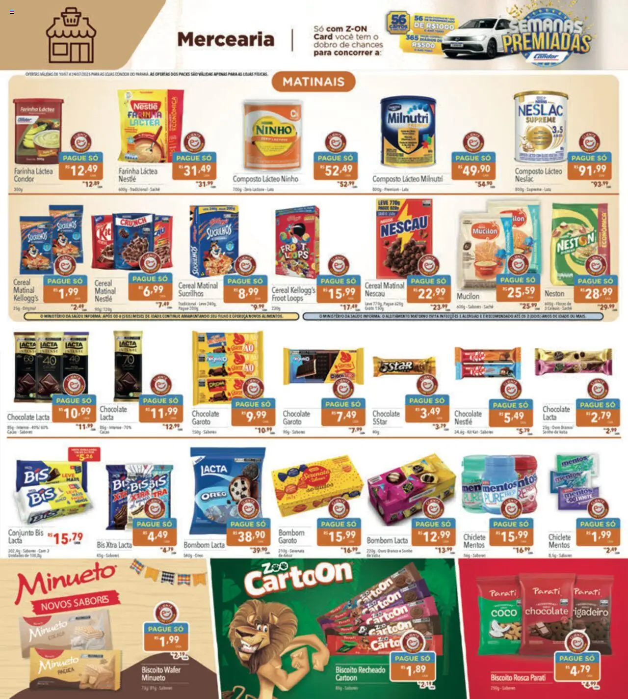 Supermercados Condor - Ofertas da semana - página 11- válido a partir de 10/07/2025
