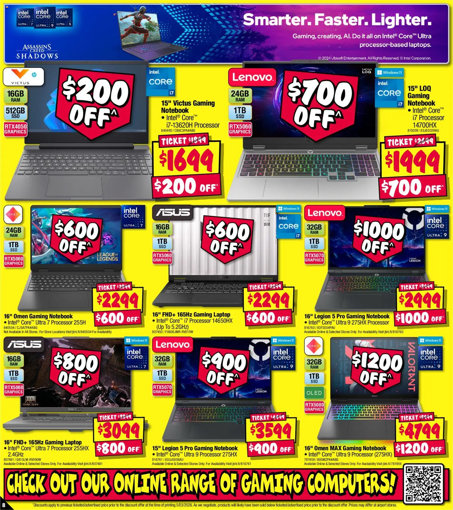 JB Hi-Fi catalogue  - page 8- valid from 19/03/2026