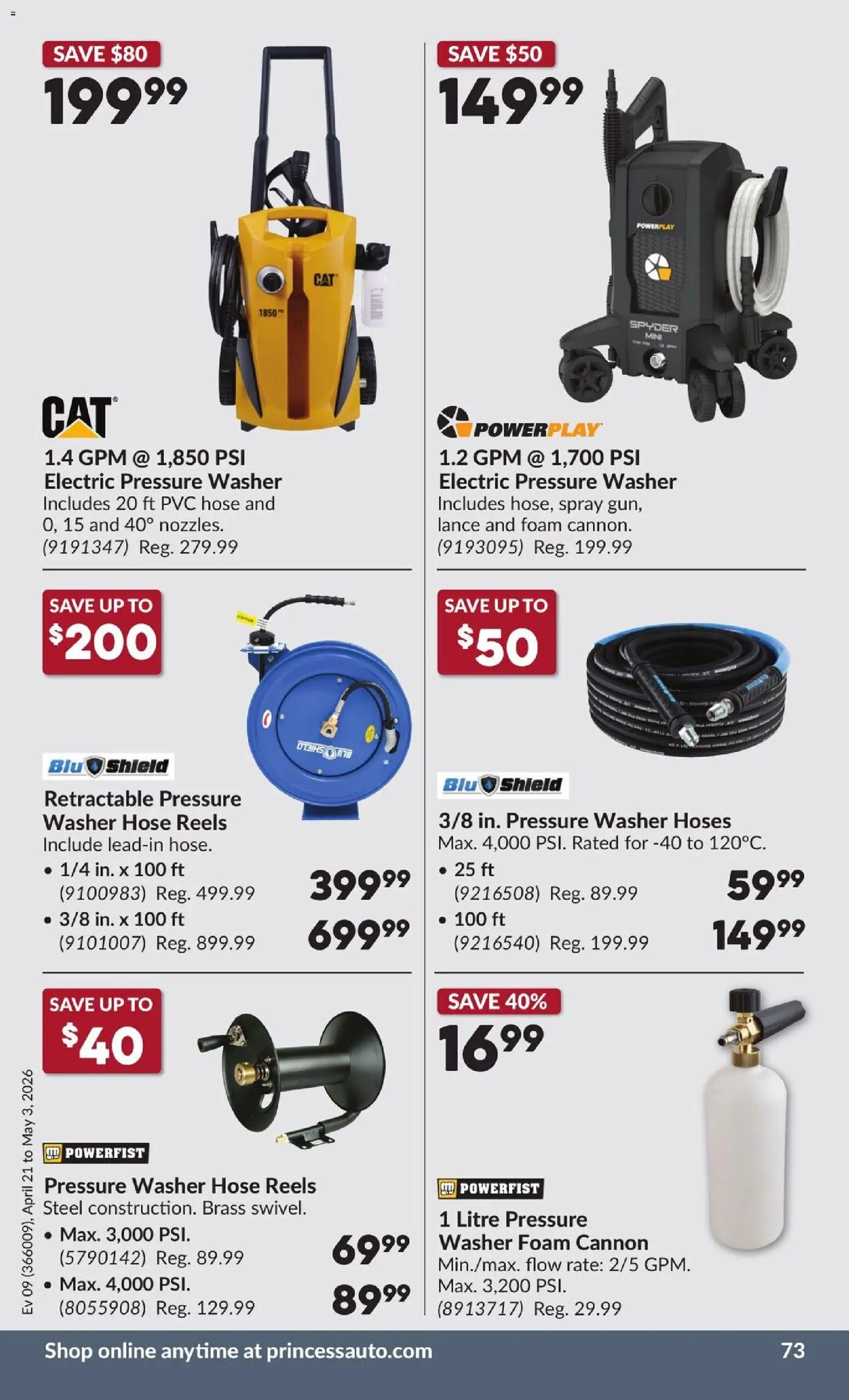 Princess Auto flyer - 2 Week Sale! - page 78- valid from Apr 21, 2026