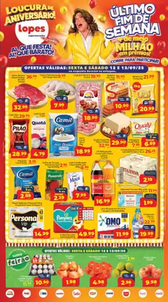 Pré-visualização Lopes Supermercados - Ofertas da semana válida a partir de 12/09/2025