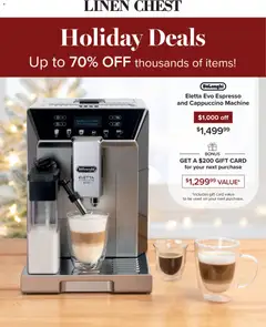 Preview Linen Chest weekly flyer valid from Dec 4, 2025