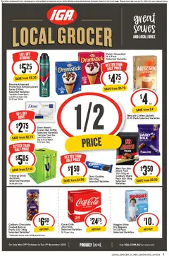 IGA catalogue preview - valid from 29/10/2025